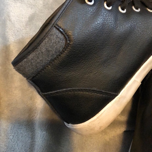 Men’s Nautical black leather shoes size 8.5 - Picture 8 of 10